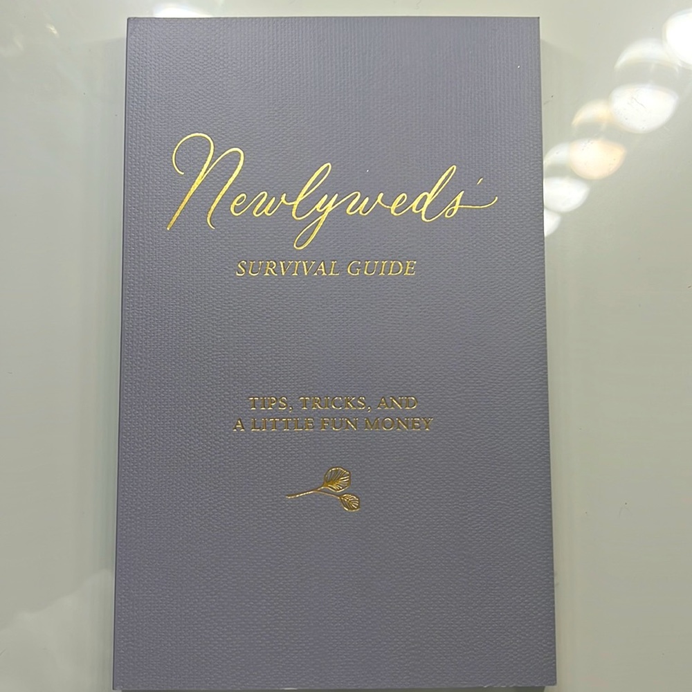 Hallmark Newlyweds survival guide book